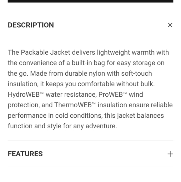 Spyder Women's Quilted Puffer Packable Jacket In 'Polar'. NWT. Women's Sz Small. - Picture 9 of 10